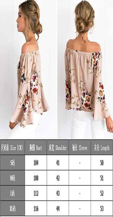Summer Dream Floral Off Shoulder Style Top Vista Shops