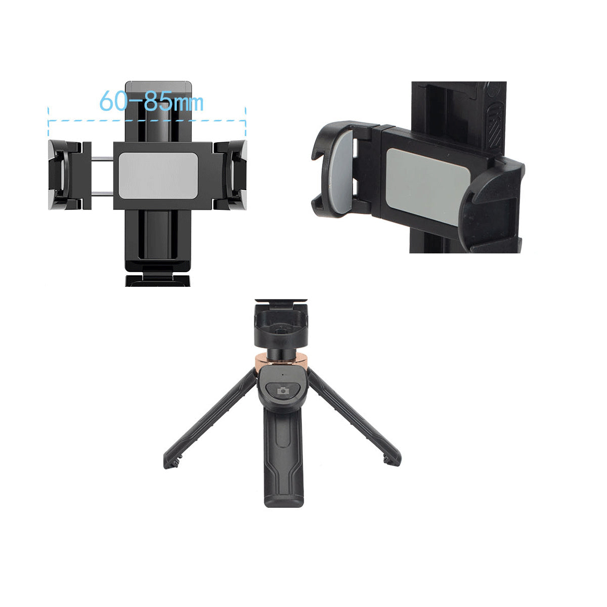 Golden Hours 360 Mini Selfie Stick Turn Quadpod For Best Content Creation Vista Shops