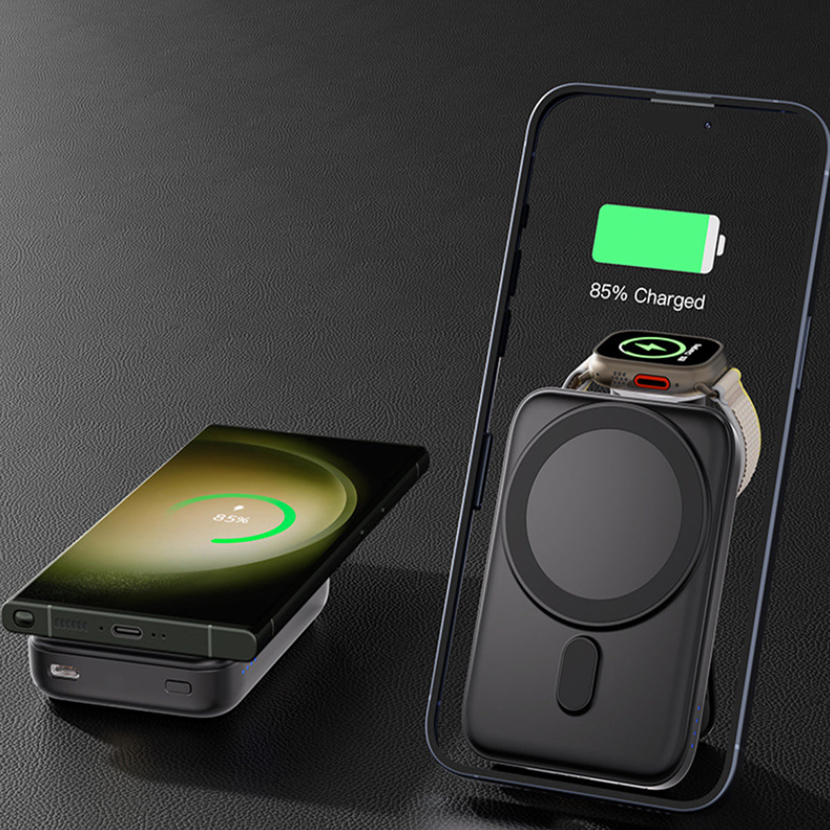 Suprer Duper Ultra 3 in 1 Moveable Wireless Ppower Bank Vista Shops