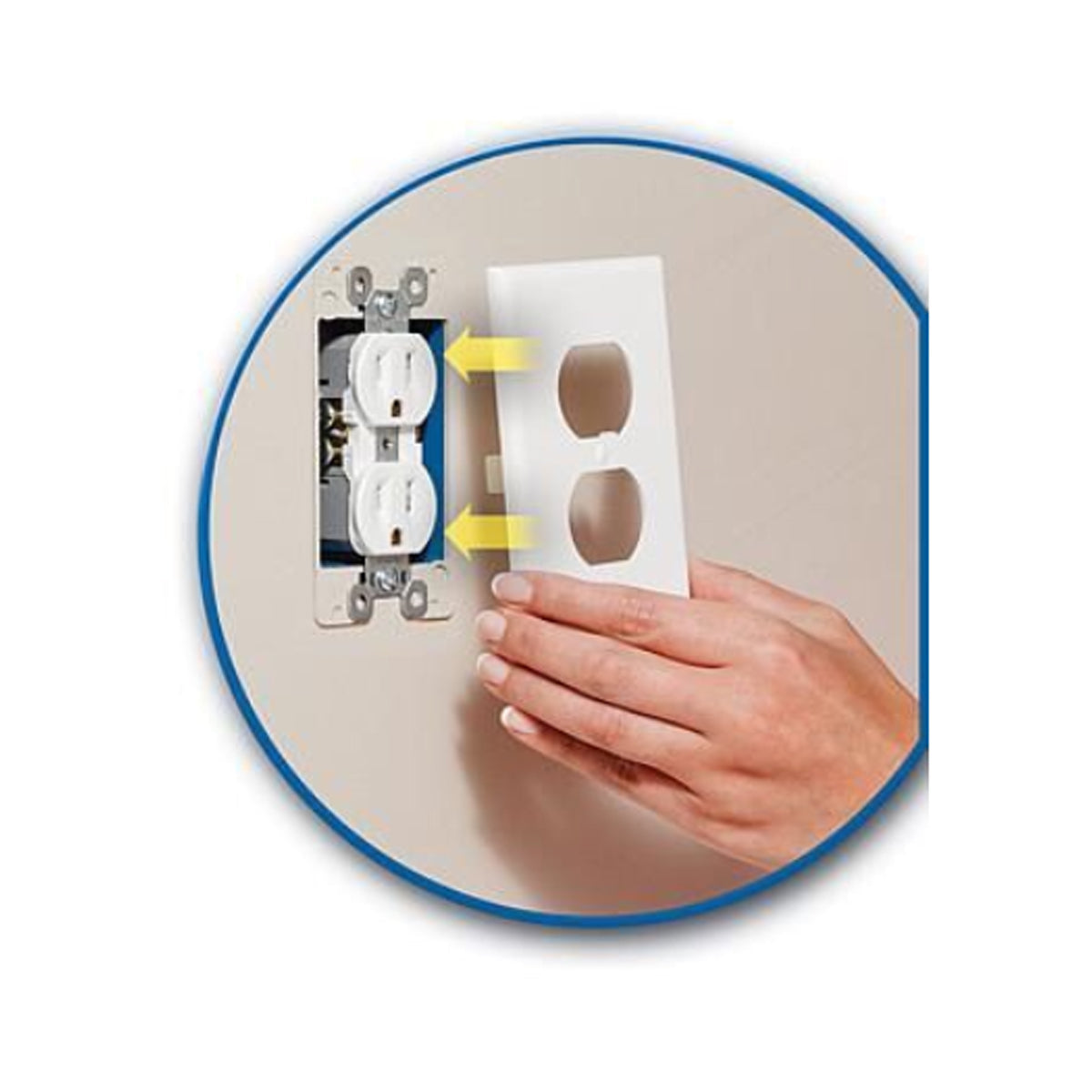Path Lighter Auto Motion Wall Plate LED Light  2- PACK Vista Shops