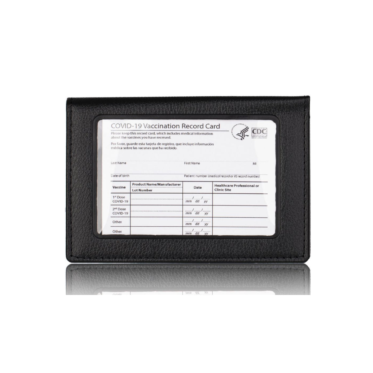 Essential 2 In 1 Vaccination Card And ID Card Holder Vista Shops