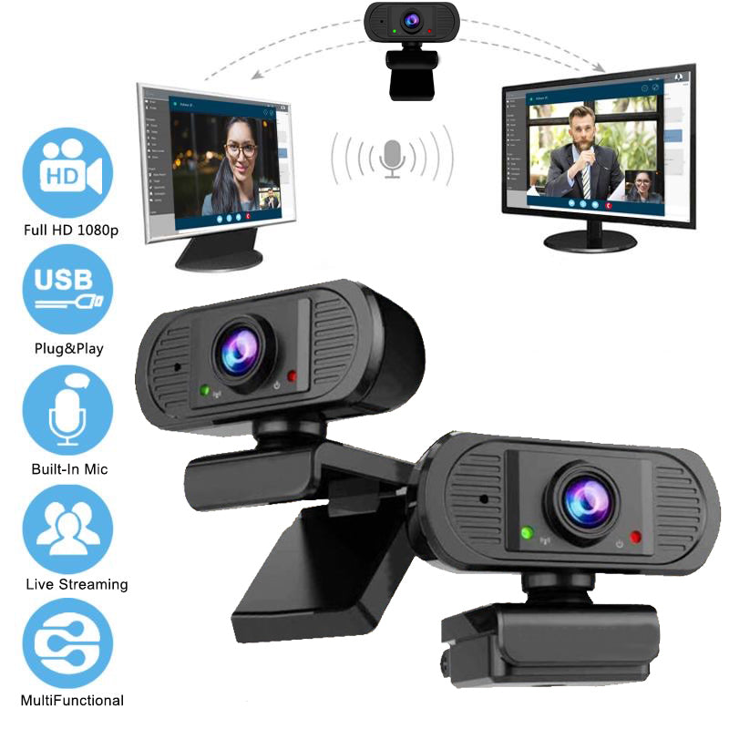 ZOOMEX 1080P HD Portable Camera And Mic For Video Chat Vista Shops