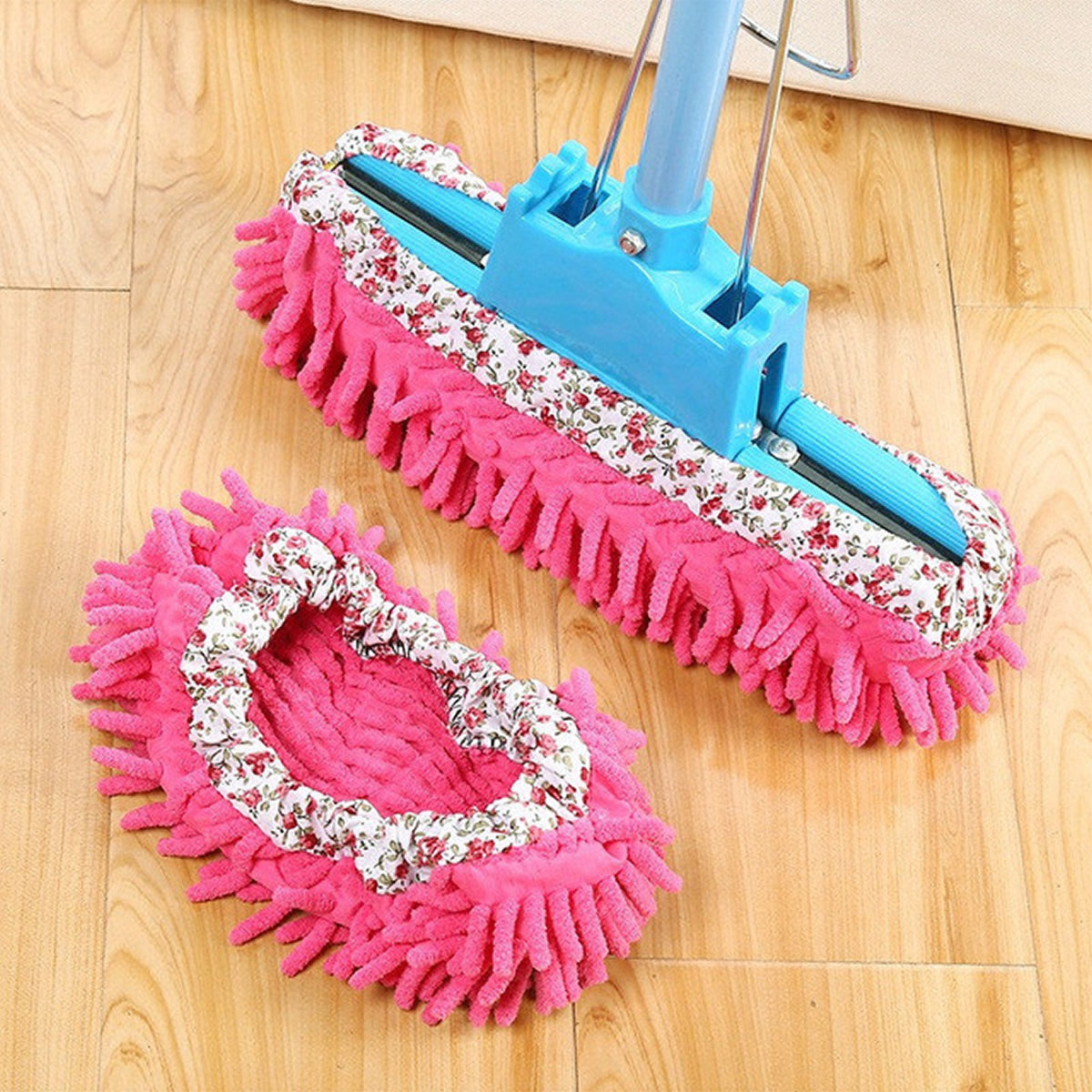 Lazy Maid Quick Mop Slip-On Slippers 3 pairs Vista Shops