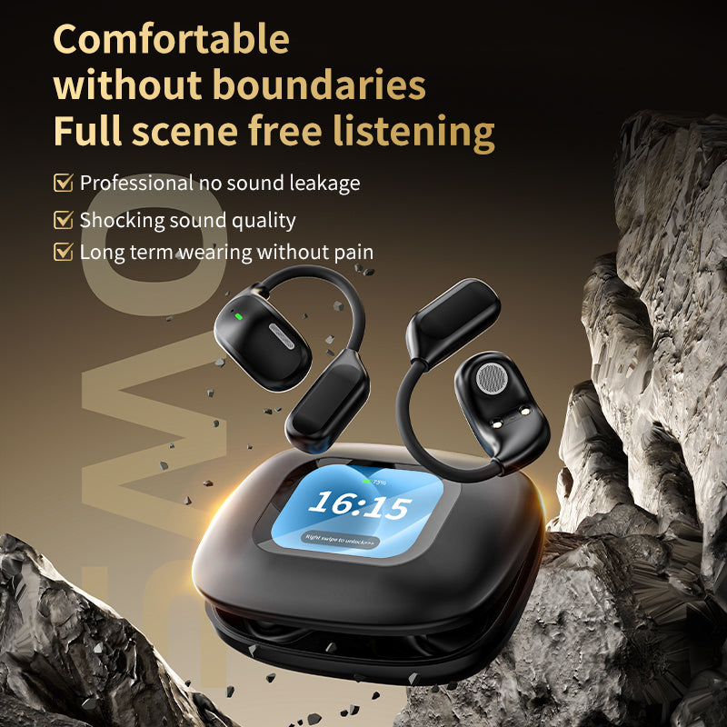 3 - In-1 Smart Translator And Out-Of-Ear Wireless Bluetooth Earphones Vista Shops