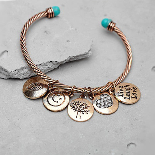 Love Much Bracelet Makes You Live Laugh Love Vista Shops