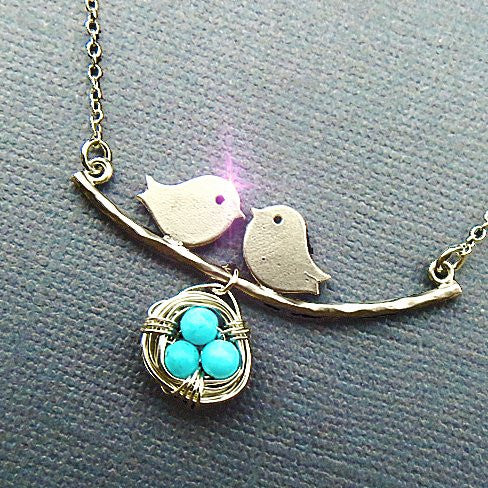 Love Birds Necklace Vista Shops