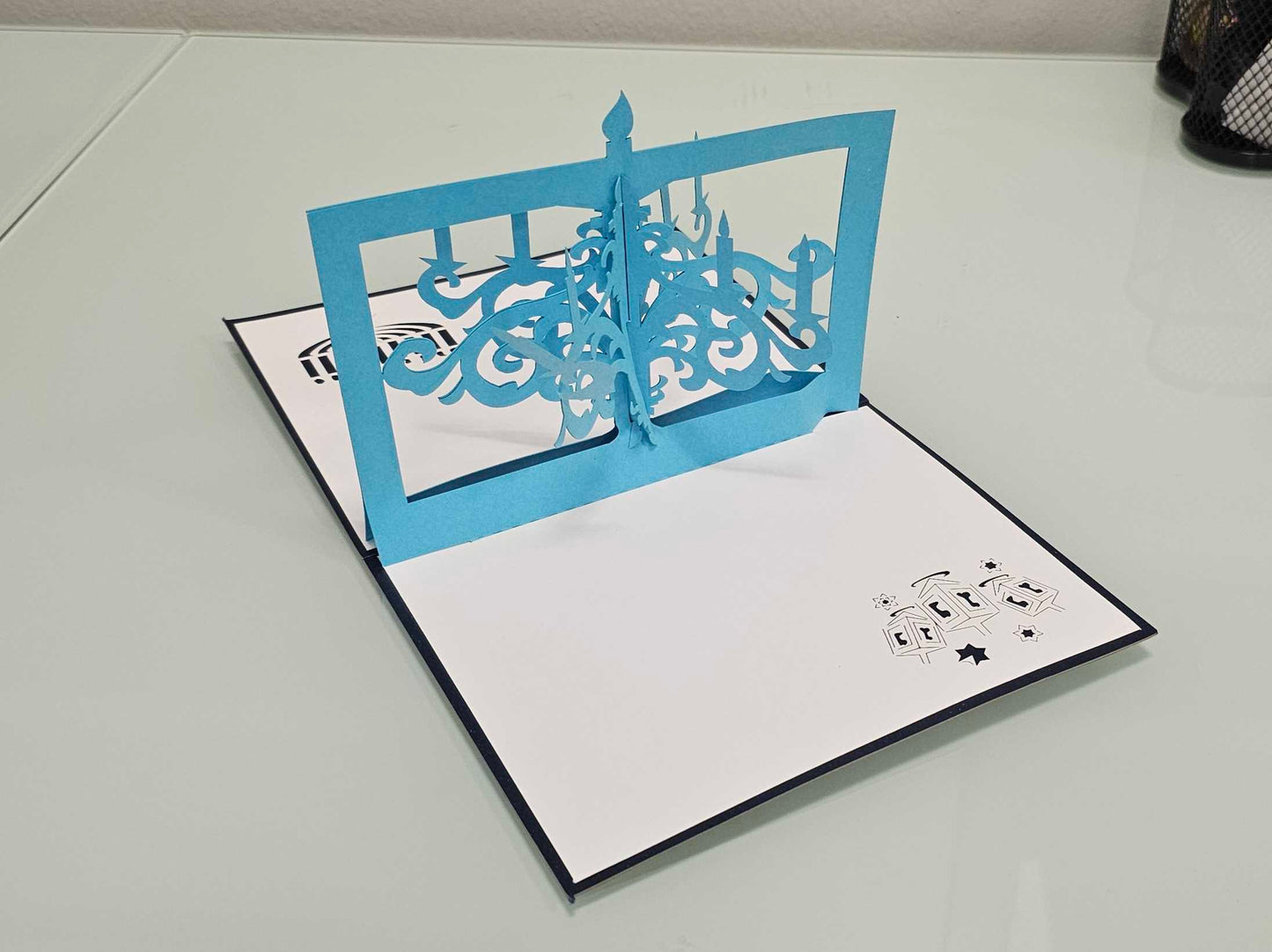 Happy Hanukkah Greeting card SHOPS