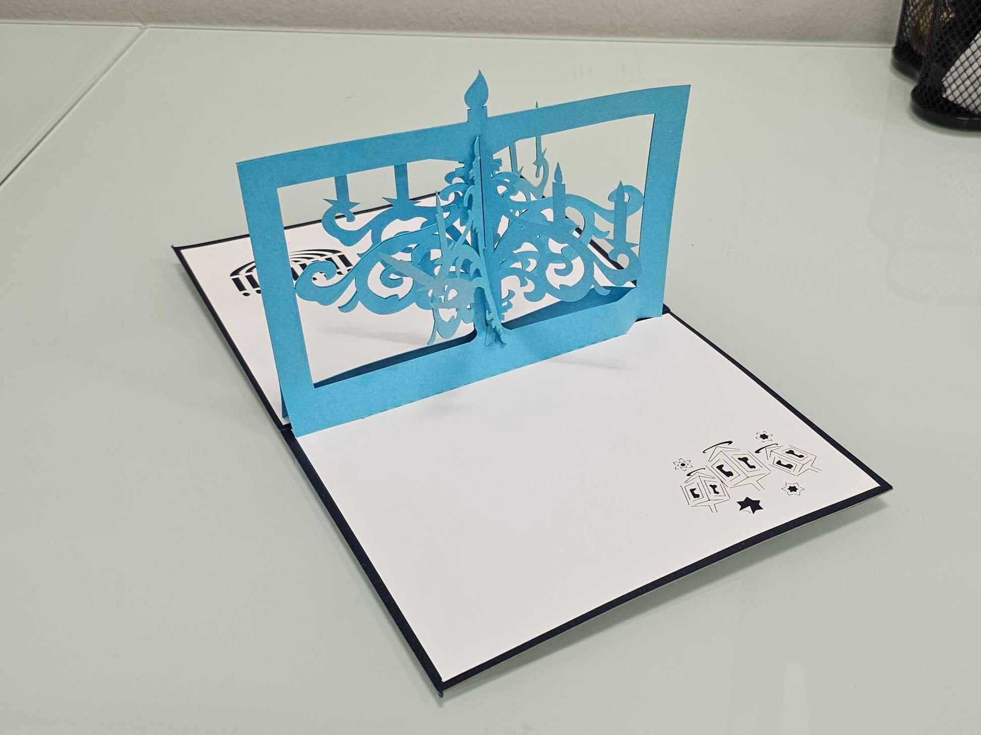 Happy Hanukkah Greeting card SHOPS