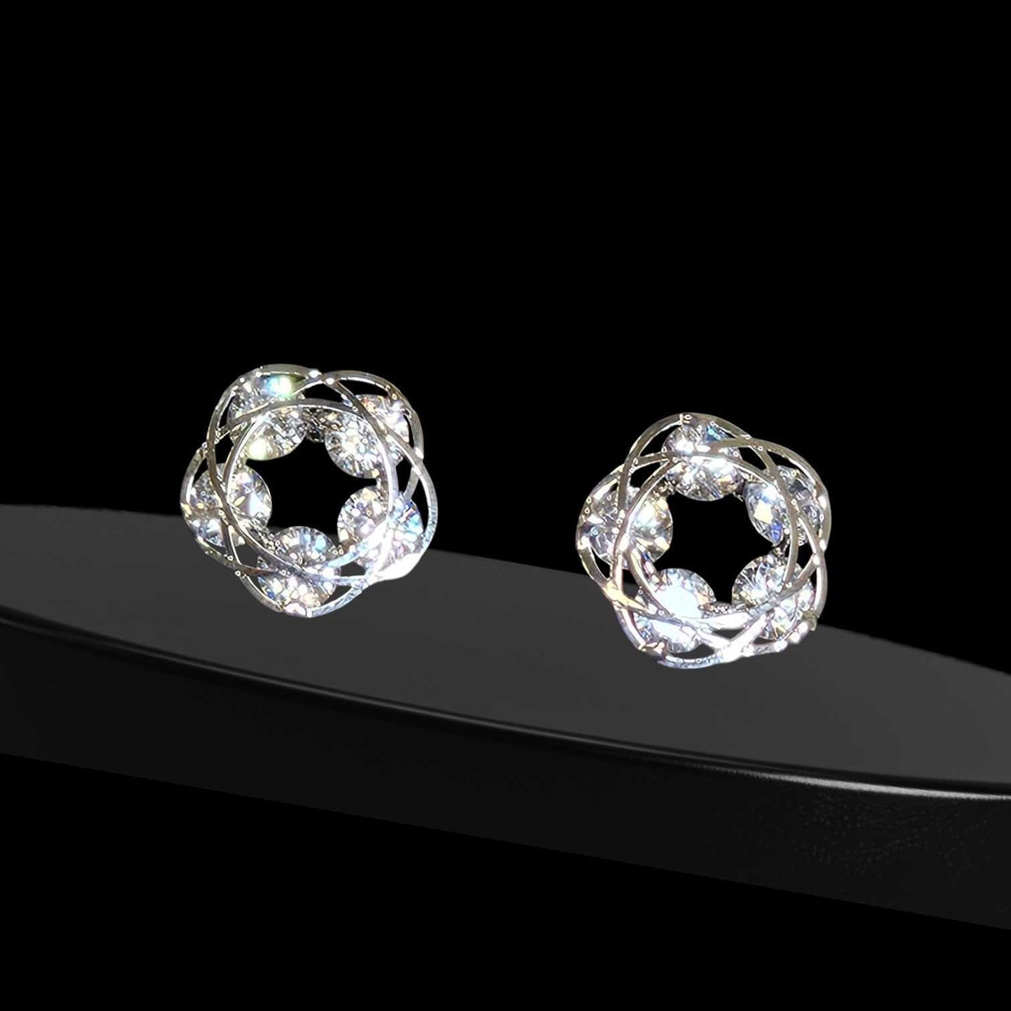 Five Star Stud Earrings A Good Luck Charm In Gold Silver And Rose Gold Vista Shops