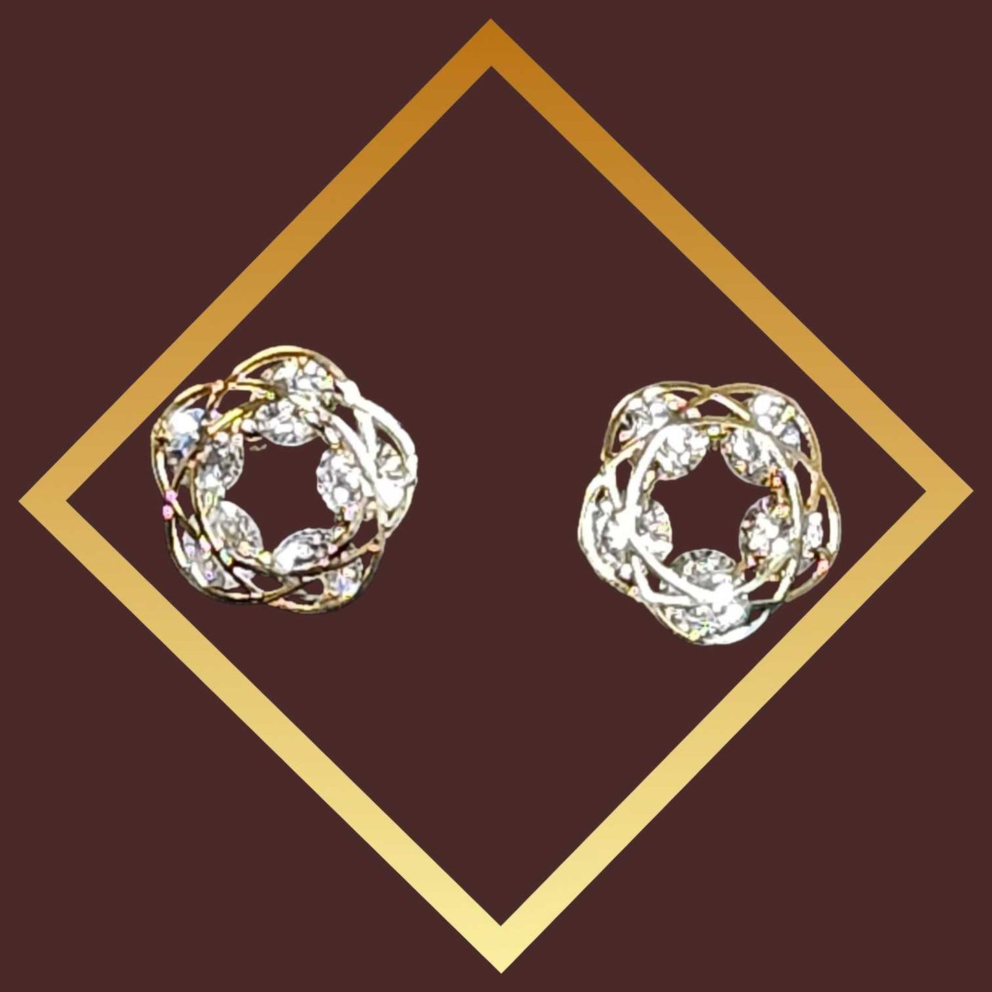 Five Star Stud Earrings A Good Luck Charm In Gold Silver And Rose Gold Vista Shops