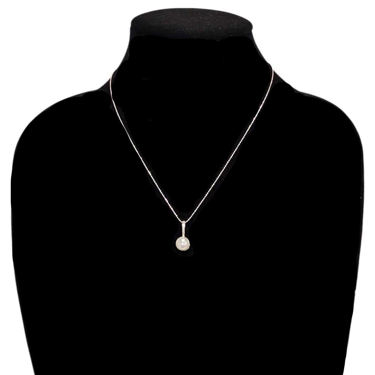 Mio Moto Genuine Fresh Water Pearl Pendant And Earrings Set Vista Shops