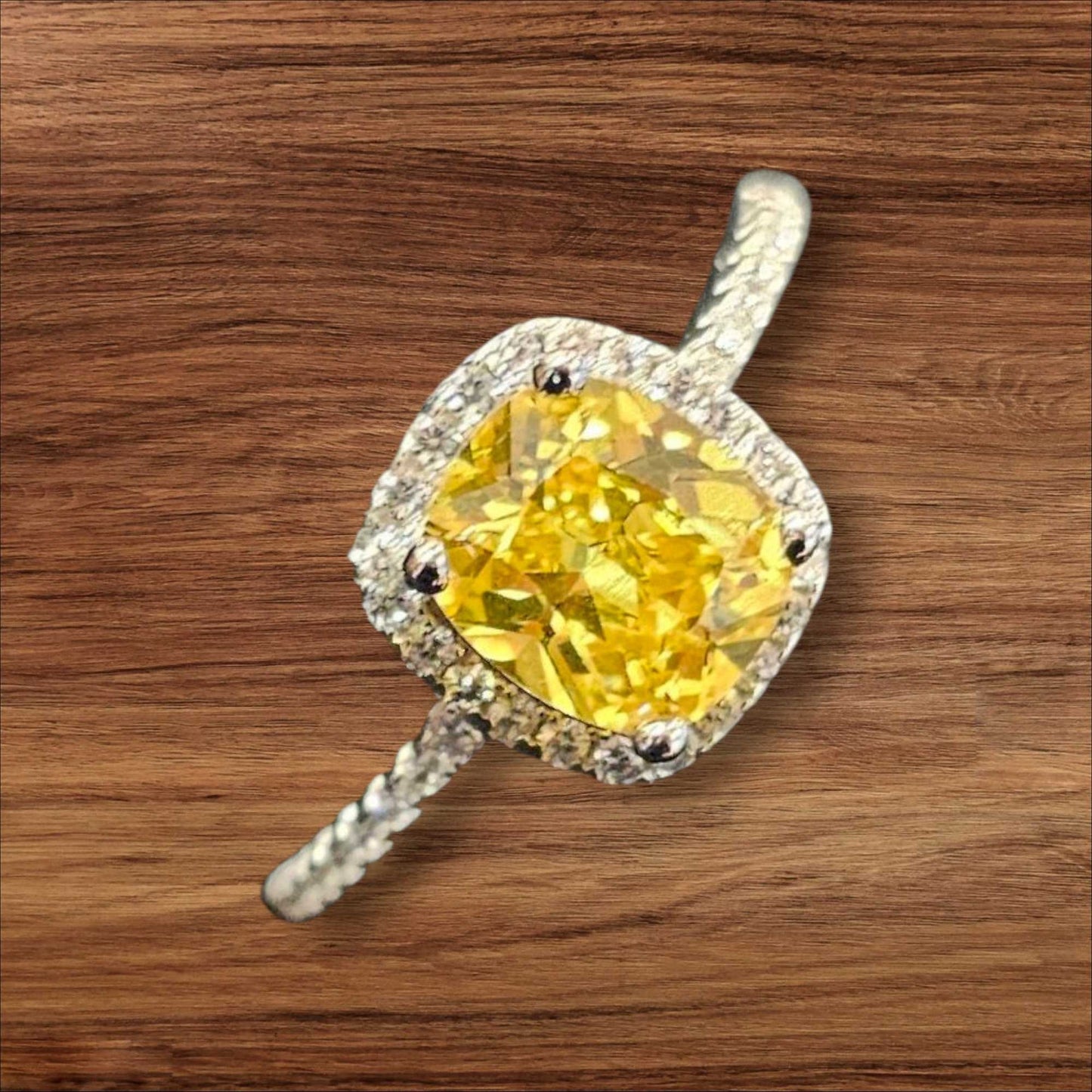 Lunara Crystal Rings In 3 Moonlike Colors VistaShops