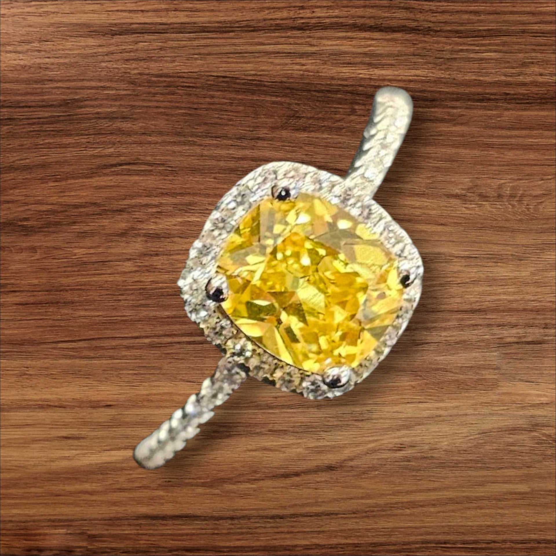 Lunara Crystal Rings In 3 Moonlike Colors VistaShops