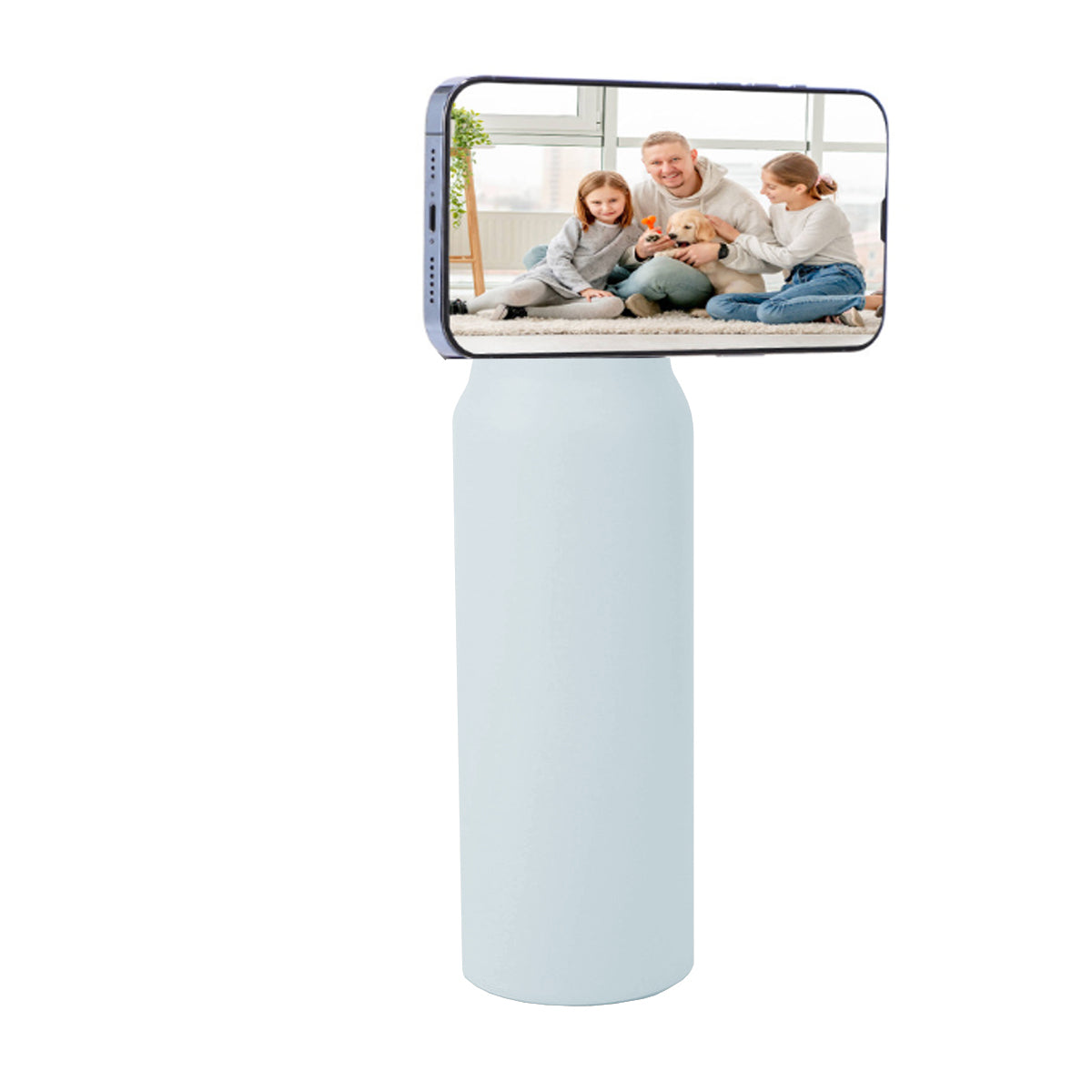 Aquaala Stick And Swivel Magnetic Cap Phone Holder Water Bottle
