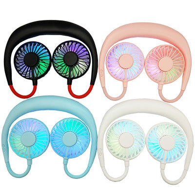 Beat The Heat Double Cool Cordless Breezy Mini Collar Fan Vista Shops