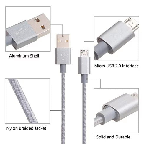 3 to Tango Apple or Android Charging Cables 3ft - 6ft - 10ft All 3 included. Vista Shops