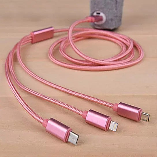 Multi-Phone 3-in-1 Master Charging Cable Vista Shops