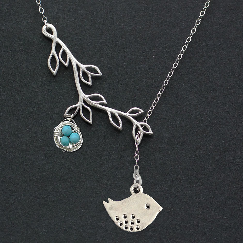 Life Is Meaningful Lariat Necklace Vista Shops