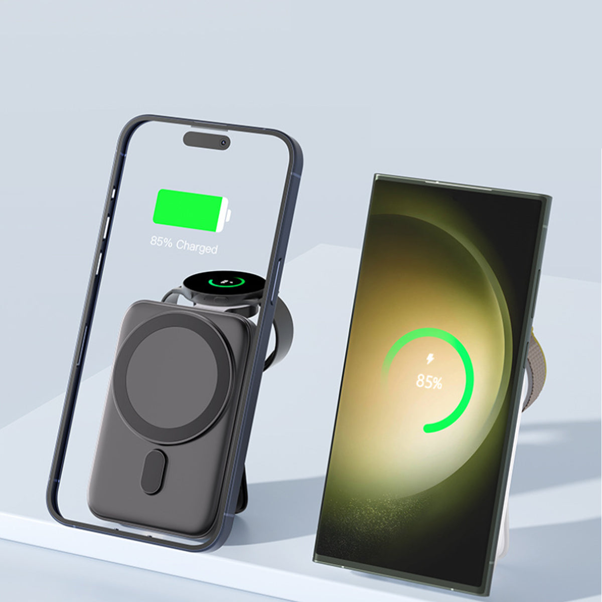 Suprer Duper Ultra 3 in 1 Moveable Wireless Ppower Bank Vista Shops