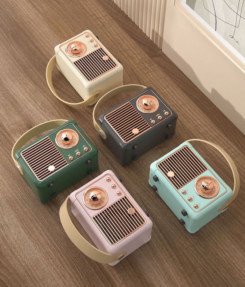 Retro Look FM Radio And Bluetooth Speaker Vista Shops