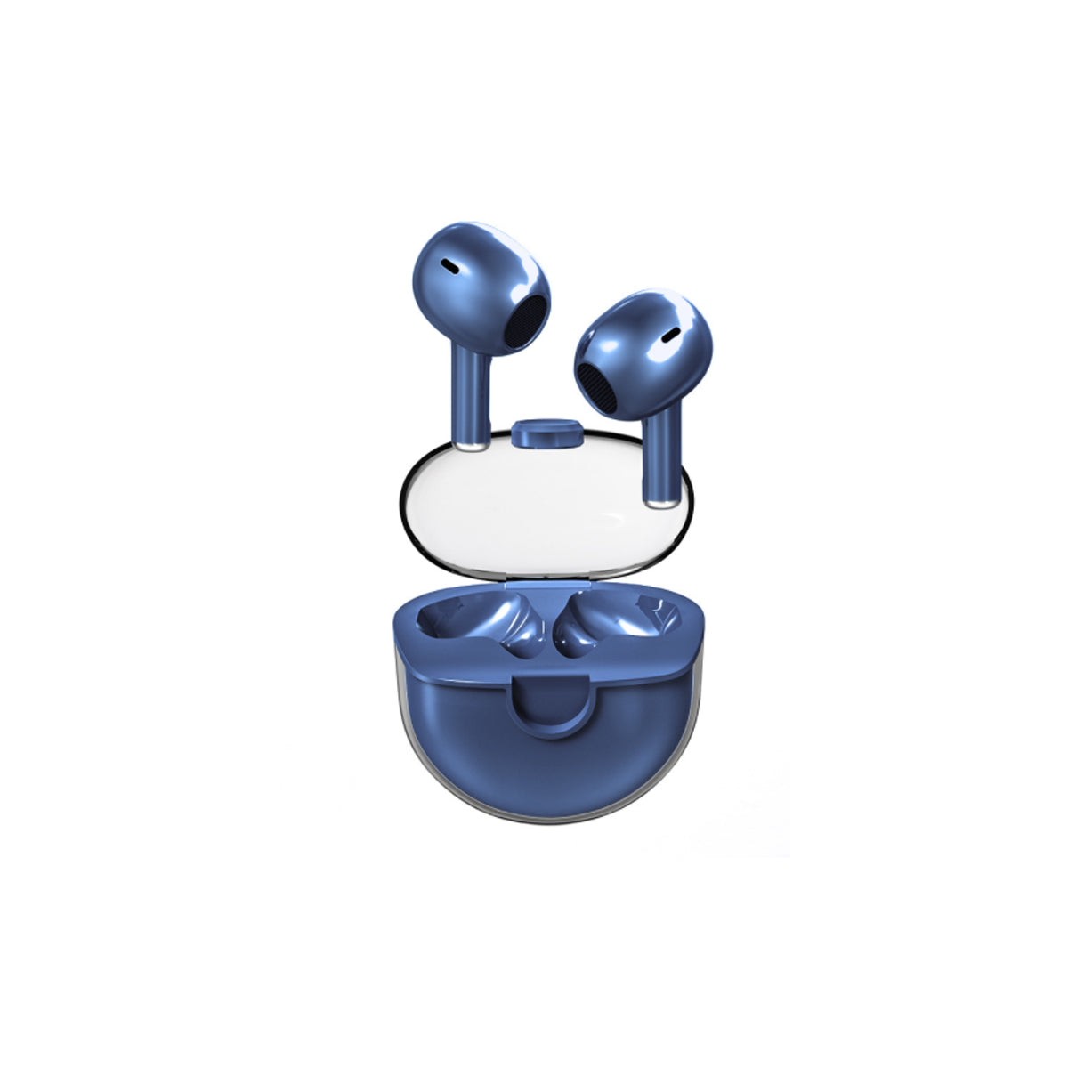 Clear Top Bluetooth Earphone With Charger Vista Shops