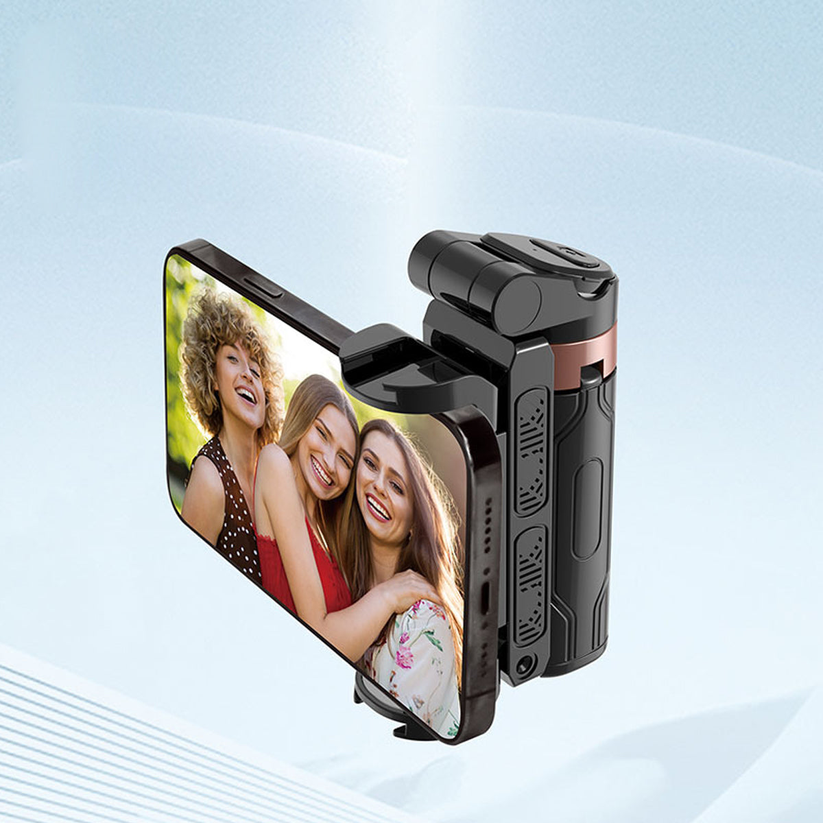 Golden Hours 360 Mini Selfie Stick Turn Quadpod For Best Content Creation Vista Shops