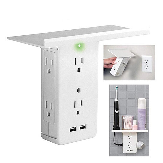 Executive Shelf Multi Charge Wall Outlet Vista Shops