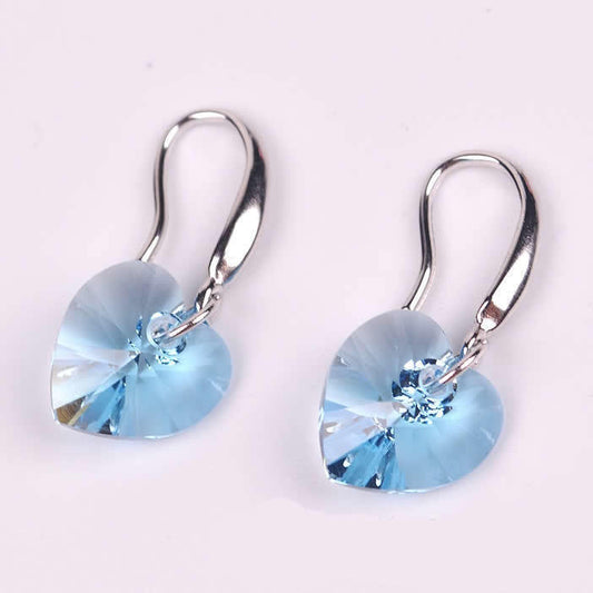 See Through My Heart The Crystal Clear Elements Earrings Vista Shops