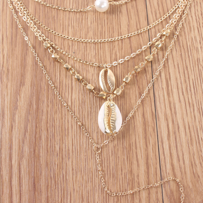 Island Girl Multi Layer Necklace Vista Shops