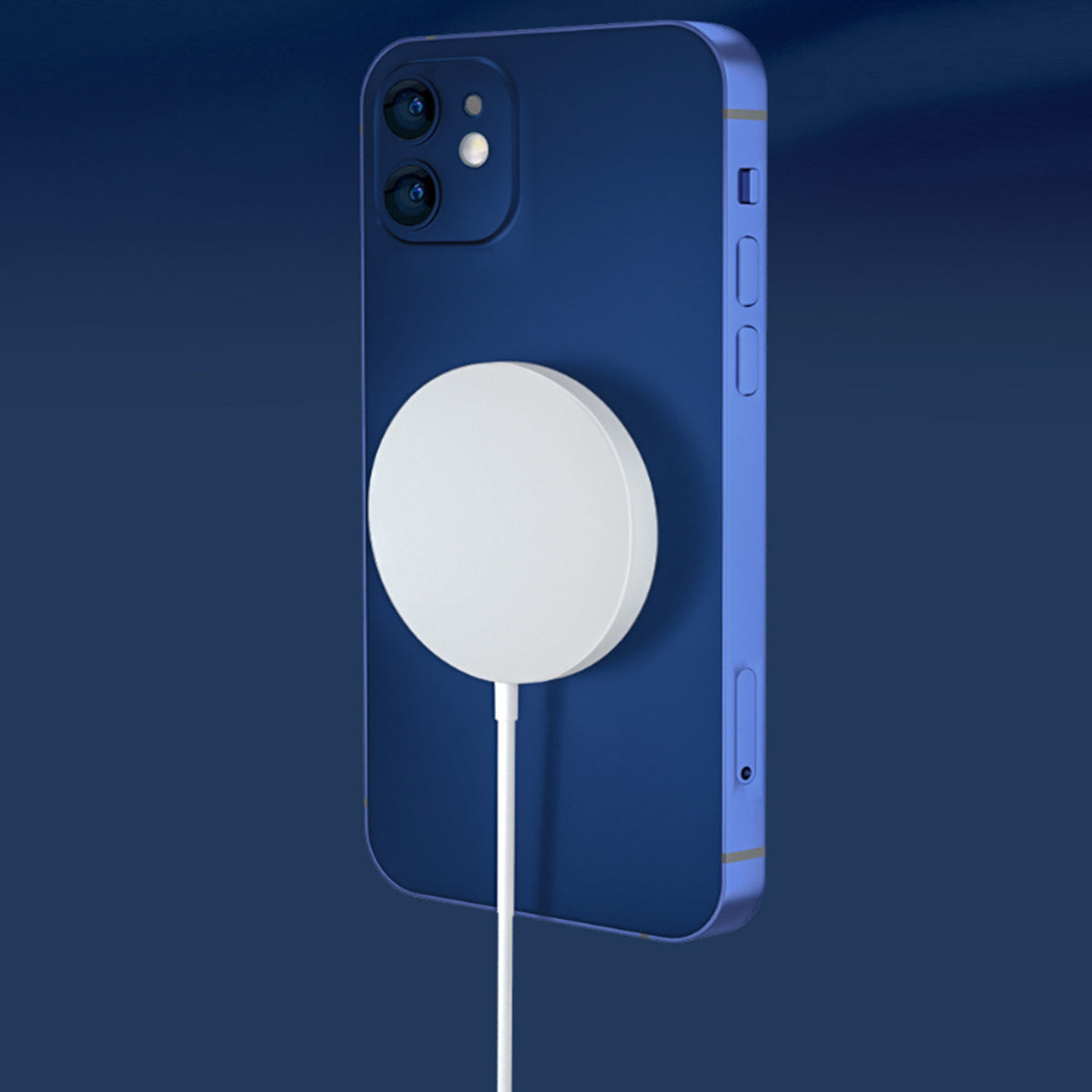 The Missing Magnetic Wireless Charger for iPhone 12 Vista Shops