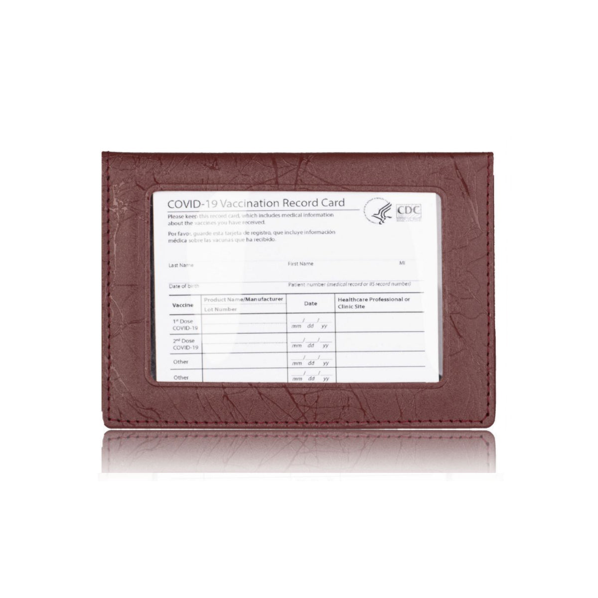 Essential 2 In 1 Vaccination Card And ID Card Holder Vista Shops
