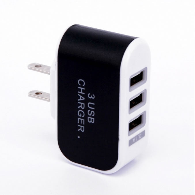 Triple Charger 3 USB Port Wall Adapter Vista Shops