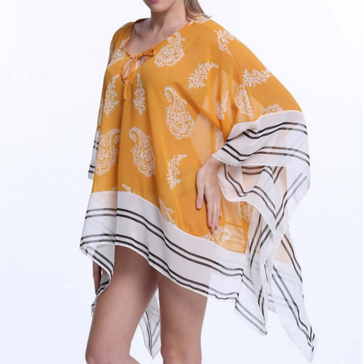 Mango Delight Tunic And Beach Cover Up Tunic And Beach Cover Up