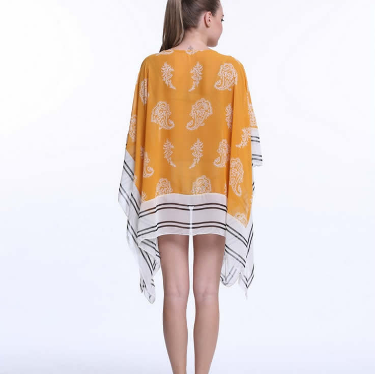Mango Delight Tunic And Beach Cover Up Tunic And Beach Cover Up