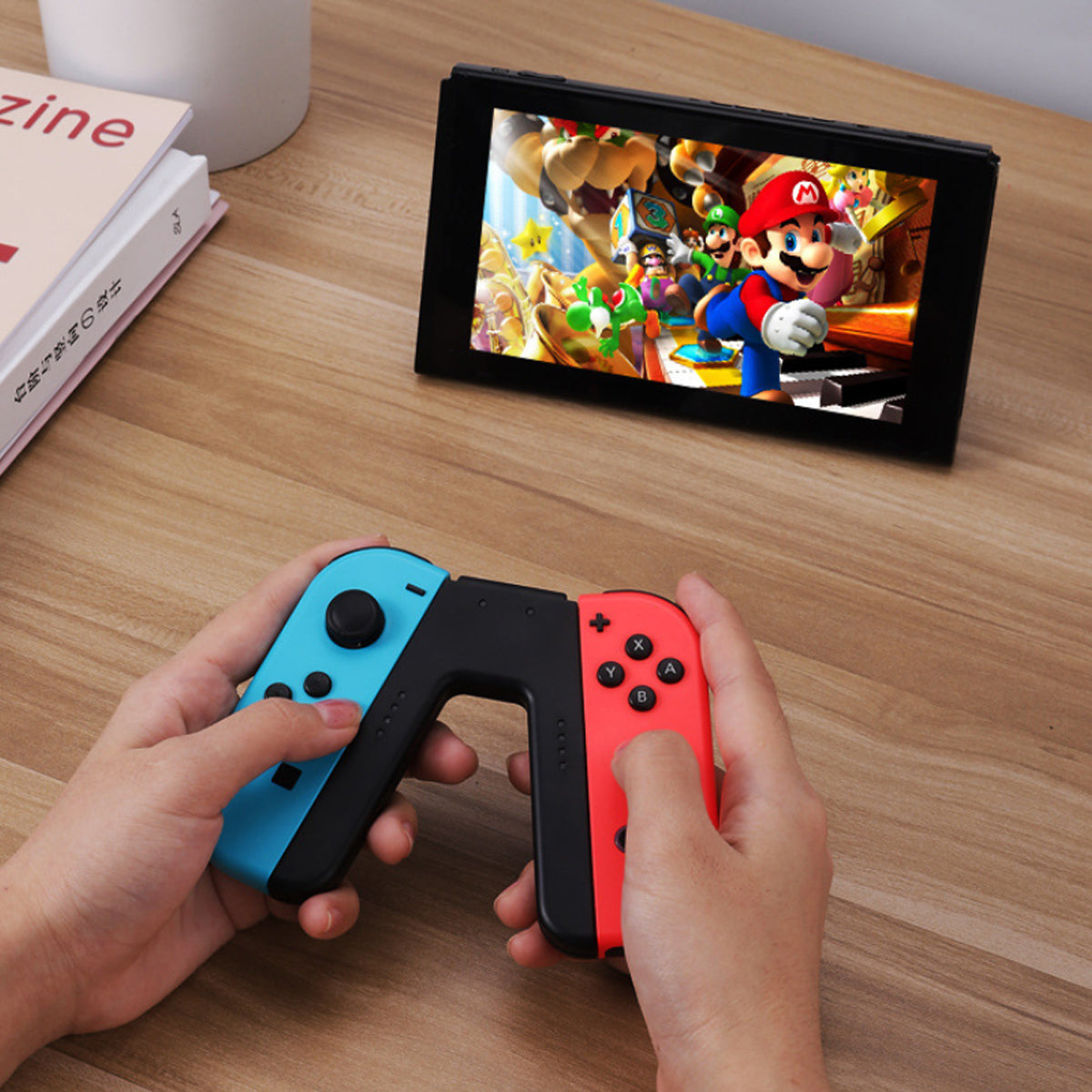 Red And Blue Switch Game Controller Vista Shops