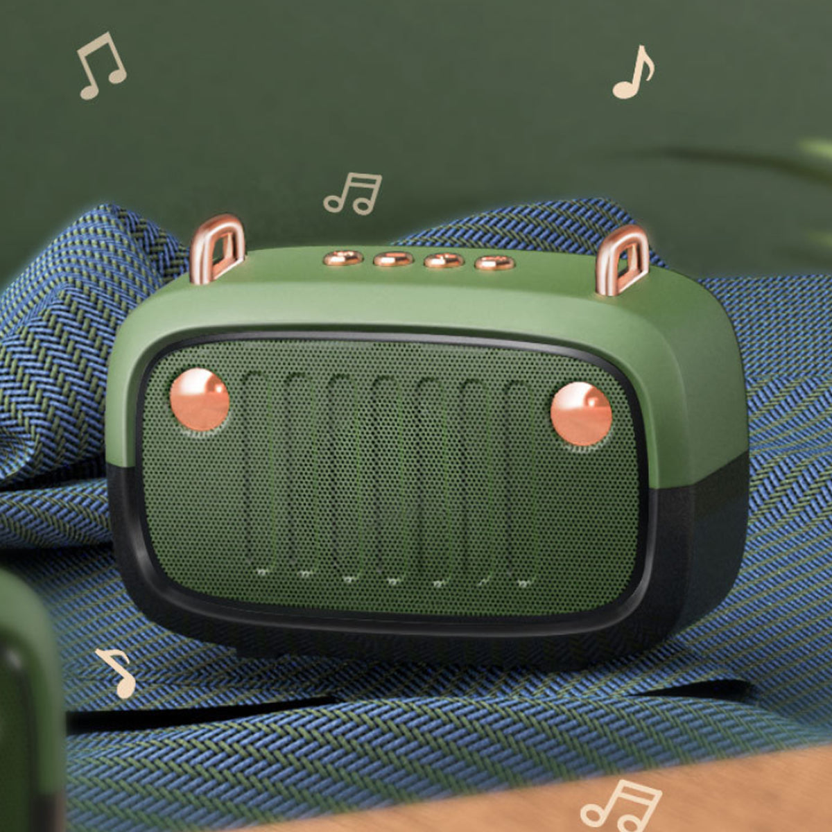 Retro Look FM Radio And Bluetooth Speaker Vista Shops