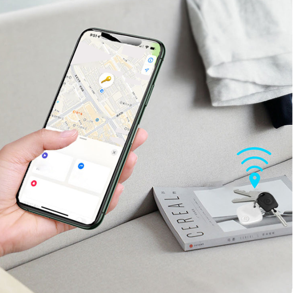 Find Me Apple Network Anti Lost GPS Enabled Lost and Found Tag- 2-PAK SHOPS