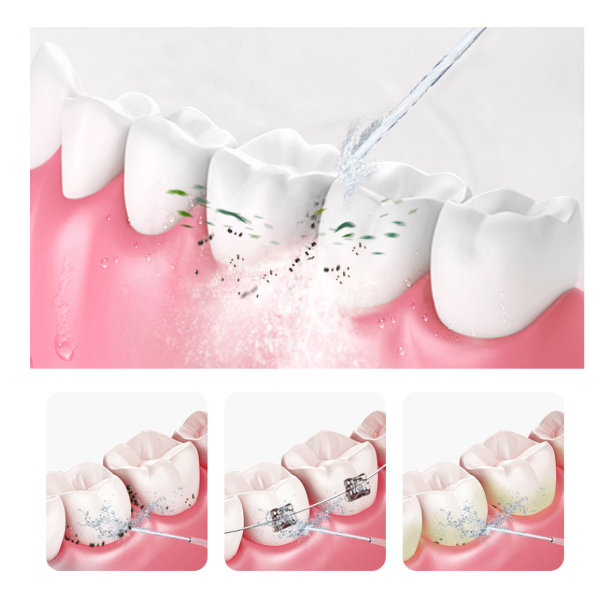 Portable Water Flosser And Pik For Dental Hygiene Vista Shops