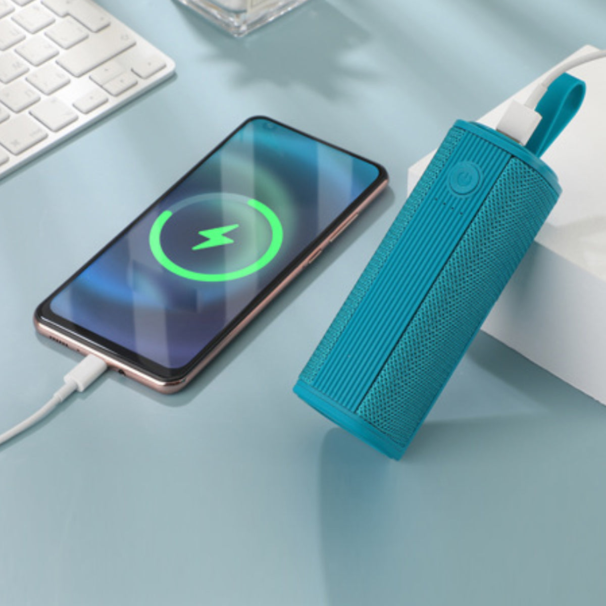 Triple Win 3 IN 1 Compact Size Earphone, Speaker And Power Bank Vista Shops