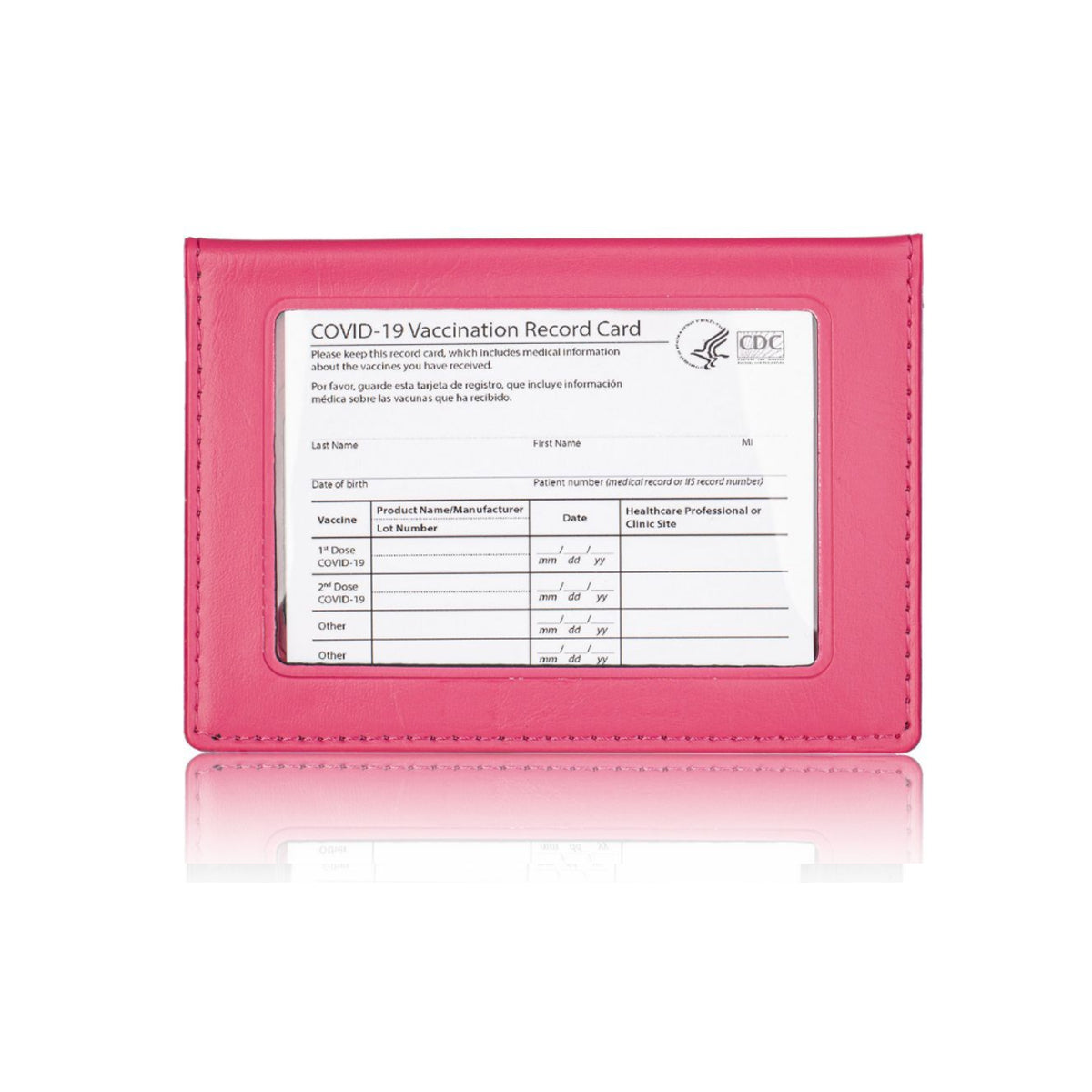 Essential 2 In 1 Vaccination Card And ID Card Holder Vista Shops