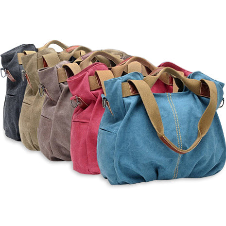 ARM CANDY Handy Natural Canvas Handbag Vista Shops