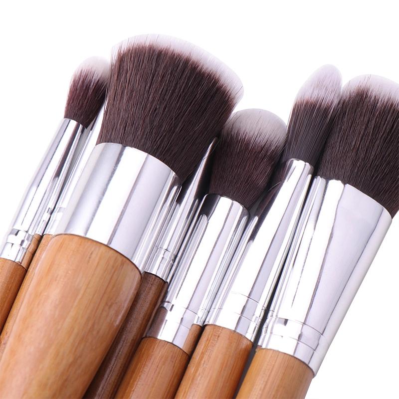 Lucky Beauty Bamboo Brush Set of 11 pcs Vista Shops