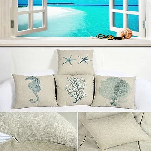 Coastal Charm Cushion Covers Vista Shops