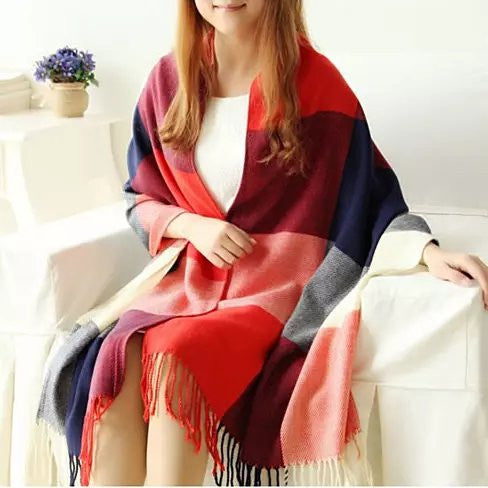 COLORAMA Reversible Shawl Full Of Colors Vista Shops