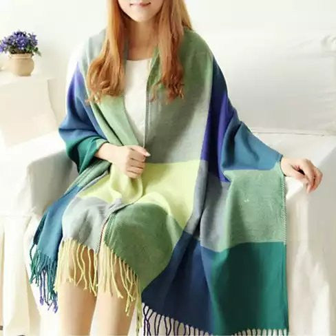 COLORAMA Reversible Shawl Full Of Colors Vista Shops