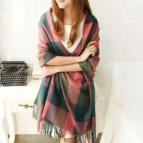 COLORAMA Reversible Shawl Full Of Colors Vista Shops