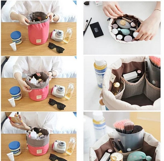 Carry-All Travel Cosmetic & Jewelry Pouch in 4 Color Choice Vista Shops