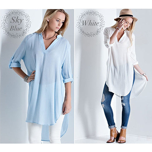 Darling Details Maxi Tunics In 5 Colors Vista Shops