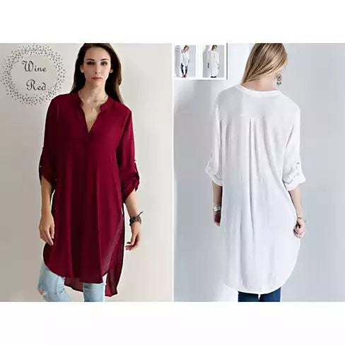 Darling Details Maxi Tunics In 5 Colors Vista Shops