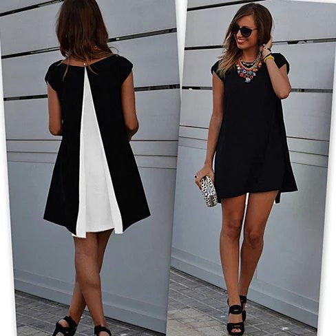 Dream Boat Chiffon Colorblock Tunic In Plus Sizes From Small To 3 XL Vista Shops